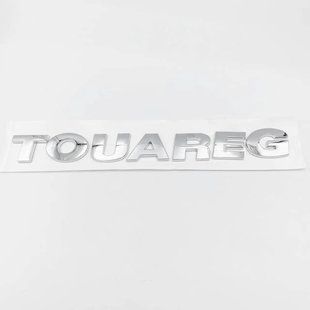 Купить Эмблема надпись TOUAREG Хром 230x25 мм на скотче ЭМ 178.03 88441 Эмблема надпись на иномарки
