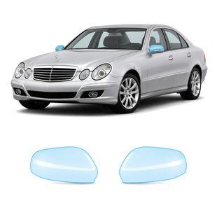 Купити Антигравійна захисна бронеплівка за лекалами для Mercedes-Benz E-Class W211 facelift 2006-2009 - дзеркала 106769 Модельні лекала захисних плівок для Mercedes-Benz