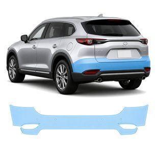 Buy Pre-cut paint protection film for Mazda CX-9 TC facelift 2020-2023 - rear bumper 106503 Model-specific paint protection film patterns for Mazda