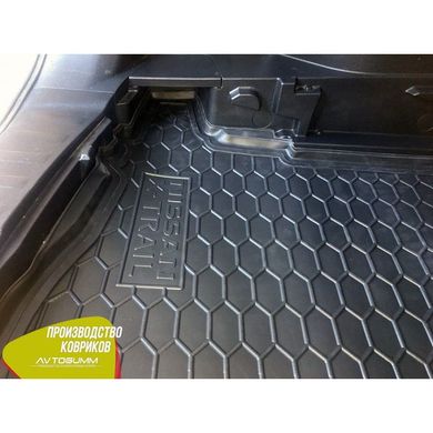 Купить Автомобильный коврик в багажник Nissan X-Trail (T32) 2017- FL нижний (Avto-Gumm) 28667 Коврики для Nissan