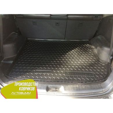 Купити Автомобільний килимок в багажник Hyundai Santa Fe 2006-2012 7 місць / Гумовий (Avto-Gumm) 28531 Килимки для Hyundai