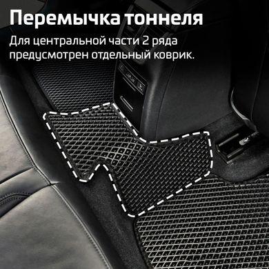 Купить 3D Коврики в салон EVA для Opel Astra H 2004-2010 с подпятником Бежевые 5 шт 66065 Коврики для Opel