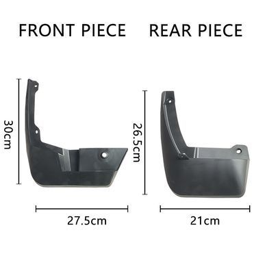 Купить Брызговики для Renault Logan / Sandero 2013- Комплект 4 шт OEM: 7717274253, 7717274244 (BRNLG1421) 83681 Брызговики Renault