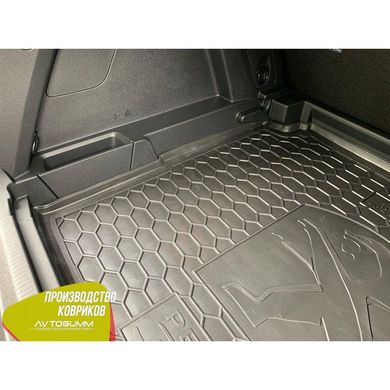 Купити Автомобільний килимок в багажник Peugeot 3008 2017- нижня полиця / Гумо - пластик 42284 Килимки для Peugeot