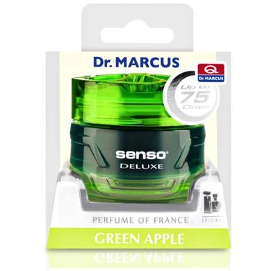 Купить Ароматизатор воздуха Банка с гелем Senso Deluxe - Green Apple (Зеленое яблоко) 57611 Ароматизаторы под сидения