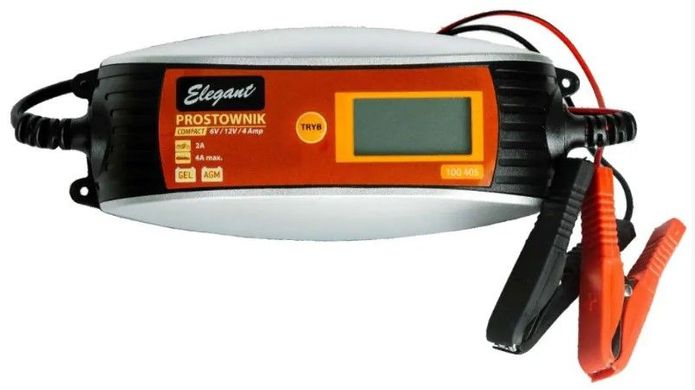 Купить Автоматическое импульсное зарядное устройство Elegant Compact 6-12 V / 4 А (EL 100 405) 56255 Преобразователи напряжения инверторы - Зарядные АКБ