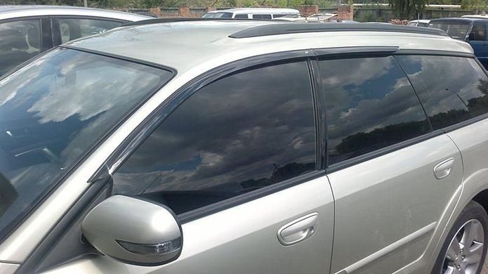 Купити Дефлектори вікон вітровики для Subaru Outback III/Legacy Wagon 2004-2009 5946 Дефлектори вікон Subaru