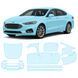 Купити Антигравійна захисна бронеплівка за лекалами для Ford Mondeo V facelift 2019-2022 - повний кузов 104493 Модельні лекала захисних плівок для Ford
