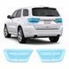 Купить Антигравийная защитная бронепленка по лекалам для Dodge Durango WD/WK2 2011-2020 - задние фонари стопы 104087 Модельные лекала защитных пленок для Dodge