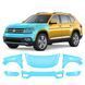 Купити Антигравійна захисна бронеплівка за лекалами для Volkswagen Atlas (Teramont) I 2017-2020 - передня частина авто (капот бампер крила)) 109820 Модельні лекала захисних пленок для Volkswagen