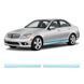 Купити Антигравійна захисна бронеплівка за лекалами для Mercedes-Benz C-Class W204 2007-2011 - нижня зона кузова пороги 106636 Модельні лекала захисних плівок для Mercedes-Benz