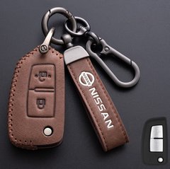 Купити Чохол для автоключів Nissan із Брелоком Карабін Оригінал (2 кнопки Викидний ключ №2) 66792 Чохли для автоключів (Оригінал)