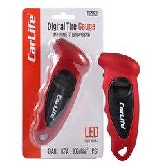 Купить Манометр цифровой автомобильный CarLife 7 Атм LED Подсветка (TG562) 62700 Манометры и Пистолеты подкачки