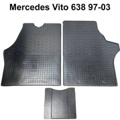 Купити Автомобільні килимки в салон для Mercedes Vito 638 1997-2003 57839 Килимки для Mercedes-Benz