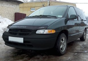 Купить Дефлектор капота мухобойка Dodge Caravan III 1995-2001 3247 Дефлекторы капота Dodge