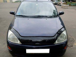 Купити Дефлектор капоту мухобійка для Ford Focus 1998-2005 /довгий 7025 Дефлектори капота Ford