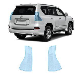 Buy Pre-cut paint protection film for Lexus GX J150 facelift 1 2014-2019 - rear brake lights 106163 Model-specific paint protection film patterns for Lexus