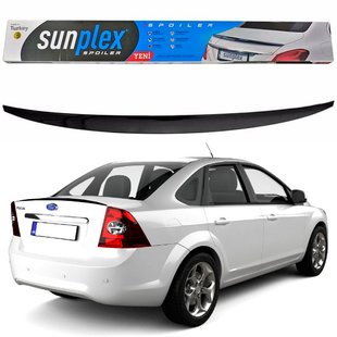 Купить Спойлер багажника Лип Ford Focus II Sedan 2004-2010 SunPlex (SPO-2 007 102) 63293 Спойлеры на крышку багажника