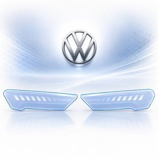 Buy Pre-cut paint protection film for Volkswagen Arteon I 2017-2020 - optics (headlights & fog lights) 109788 Model patterns of protective films for Volkswagen