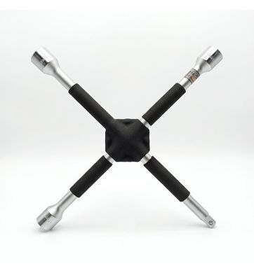 Buy Cross Wheel Wrench Reinforced 170x190x210 mm 1/2" with rubber coating (EL 102 821) 100549