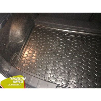 Купити Автомобільний килимок в багажник Nissan Qashqai 2017 - FL нижня полиця (Avto-Gumm) 28657 Килимки для Nissan