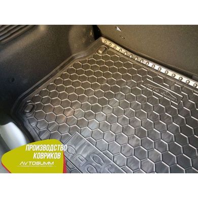 Купить Автомобильный коврик в багажник Citroen C4 Cactus 2015- Резино - пластик 42008 Коврики для Citroen