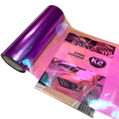 Купить Бронепленка антигравийная 1 м x 30 см для фар Фиолетовый-Хамелеон 1 м 67802 Антигравийная защитная пленка