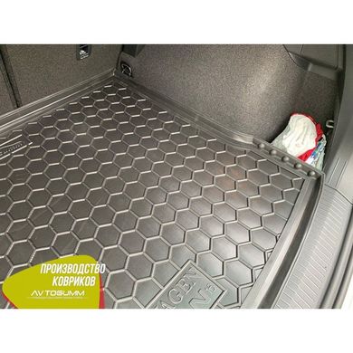 Купить Автомобильный коврик в багажник Volkswagen Tiguan 2016- Резино - пластик 42458 Коврики для Volkswagen