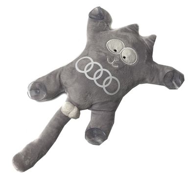 Купити Іграшка на присосці Кіт Саймон Audi Сірий 44621 Іграшки в авто