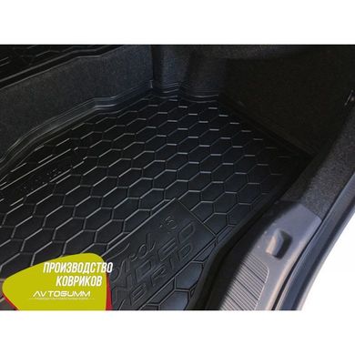 Купить Автомобильный коврик в багажник Ford Mondeo 5 / Fusion 2015- hybrid / Резино - пластик 42058 Коврики для Ford