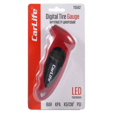 Купить Манометр цифровой автомобильный CarLife 7 Атм LED Подсветка (TG562) 62700 Манометры и Пистолеты подкачки
