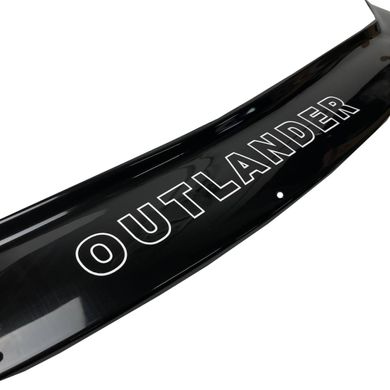 Купити Дефлектор капоту мухобійка Mitsubishi Outlander XL 2009-2012 (Рестайлінг) Voron Glass 58216 Дефлектори капота Mitsubishi