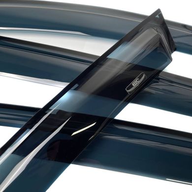 Купить Дефлекторы окон ветровики HIC для Hyundai Kona 2019- Оригинал (HY55) 58344 Дефлекторы окон Hyundai