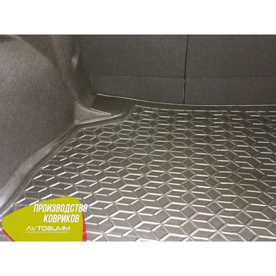 Купити Автомобільний килимок в багажник Ford Focus 3 2011 - Sedan (докатка) / Гумовий (Avto-Gumm) 28605 Килимки для Ford
