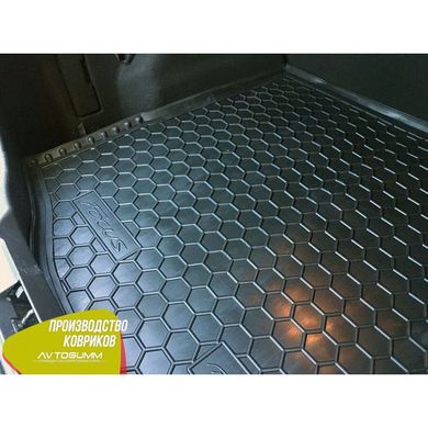 Купити Автомобільний килимок в багажник Ford Focus 3 2011 - Sedan (докатка) / Гумовий (Avto-Gumm) 28605 Килимки для Ford
