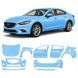 Buy Pre-cut paint protection film for Mazda Mazda6 GJ 2012-2018 - full body 106569 Model-specific paint protection film patterns for Mazda