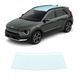 Купити Антигравійна захисна бронеплівка за лекалами для Kia Niro SG2 2022- зона даху 105622 Модельні лекала захисних плівок для Kia