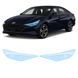 Купить Антигравийная защитная бронепленка по лекалам для Hyundai Elantra CN7 2020-2023 - оптика (фары и ПТФ) 104892 Модельные лекала защитных пленок для Hyundai