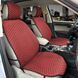 Buy Montana Front Seat Covers Front Red 2 pcs (Micro Velour Honeycomb Premium) 86378 Premium Seat Covers (Alcantara)