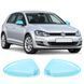 Купити Антигравійна захисна бронеплівка за лекалами для Volkswagen Golf VII 2012-2016 - дзеркала 109853 Модельні лекала захисних пленок для Volkswagen