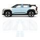 Купити Антигравійна захисна бронеплівка за лекалами для Kia EV3 I 2024- зони дверей і стійки вікон 105541 Модельні лекала захисних плівок для Kia