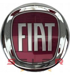 Купить Эмблема для Fiat Doblo / Linea / Palio / Albea передняя болт 2 клипсы D96 мм Касная (D519) 33946 Эмблемы на иномарки