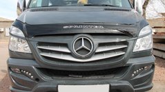 Купить Дефлектор капота мухобойка Mercedes-Benz Sprinter 2013- 1521 Дефлекторы капота Mercedes-benz
