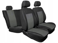 Купить Чехлы на сидения модельные для ВАЗ Калина 2117-2118-2119 2004-2011 Черно - Серые 62249 Чехлы для сиденья модельные