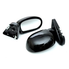 Купить Зеркала автомобильные боковые ВАЗ 01-07 черный глянец ( форма капли модель Л-4 не складываются ) ЗАВОД 2шт 24122 Зеркала  Боковые  универсальные Тюнинг