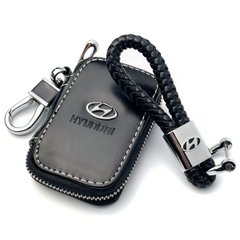 Купити Подарунковий набір №6 для Hyundai / Брелок і чохол для автоключів / Шкіра Наппа 38595 Подарункові набори для автомобіліста