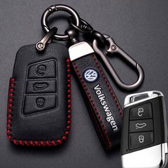 Купити Чохол для автоключів Volkswagen із Брелоком Карабін Оригінал (3 кнопки №3) 66769 Чохли для автоключів (Оригінал)