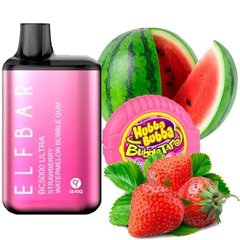 Купити Elf Bar BC5000 Ultra POD 5% Strawberry Watermelon Bubble Gum - Полуниця Кавун Жуйка (Подзоряжаемый) 58065 Одноразові POD системи