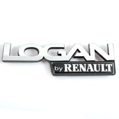 Купить Эмблема надпись Logan by Renault скотч 3M 145 x 25 мм 36747 Эмблема надпись на иномарки