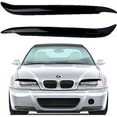 Купити Вії фар для BMW 3 (E46) 1998-2001 Седан Voron Glass 58921 Вії - Захист фар